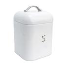 Lata de Açúcar 600g Minimalista Com Alça - Branco - Hermética