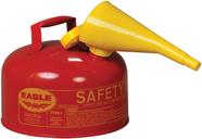 Lata de gás de segurança Eagle Type I Red 7,6 L com corta-chamas