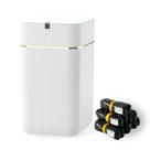 Lata de lixo Airdeer Automatic 15L autovedante com 6 anéis de recarga