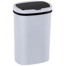 Lata de lixo BestOffice 50L automática de 13 galões com tampa escovada