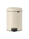 Lata de lixo Brabantia New Icon Step 5L Soft Bege com balde