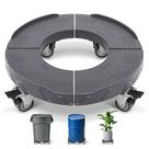 Lata de lixo Dolly Wheels Nefish 15-19 polegadas ajustável 200 kg