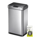 Lata de lixo EKO Mirage-T 50L/13,2 Gal Sensor de Movimento SS