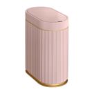 Lata de lixo ELPHECO Sensor 8L Sensor de movimento impermeável 2kg rosa