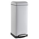Lata de lixo HPM1007C Betty Retro 30L/8 galões cinza