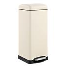 Lata de lixo HPM1007F Betty Retro 30L/8 galões de amêndoa