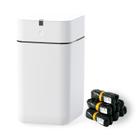 Lata de lixo inteligente Airdeer 15L autovedante com sensor de movimento