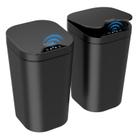 Lata de lixo Kssvzz 3L automática com sensor de movimento de tampa, pacote com 2