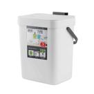 Lata de lixo Newraturner Pequena Cozinha Pendurada com Tampa 5L/1.3L