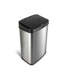 Lata de lixo Ninestars DZT-50-28 automática sem toque 50L/13 galões