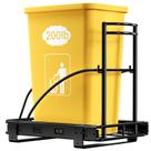 Lata de lixo removível ANASTA Single 50L para armário base de 50 cm