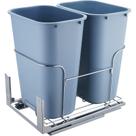 Lata de lixo removível VEVOR 35L, caixas duplas, tampa de carga de 110 libras Lata de lixo removível VEVOR 35L, caixas duplas, tampa de carga de 110 libras