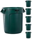 Lata de lixo Rubbermaid Commercial Products BRUTE 10L Green x6