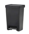 Lata de lixo Rubbermaid Premier Series II Step-On 46,9 L de carvão vegetal Lata de lixo Rubbermaid Premier Series II Step-On 46,9 L de carvão vegetal