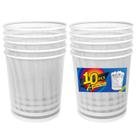 Lata de lixo SHSYCER Office Mesh 4L (pacote com 10) Fio de metal