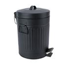Lata de lixo SIMPLEMADE Round Step em aço inoxidável 5L/1,3 galões
