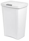 Lata de lixo Sterilite 49L TouchTop com tampa branca, pacote com 4 Lata de lixo Sterilite 49L TouchTop com tampa branca, pacote com 4