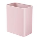 Lata de lixo TIPGO Small Metal 8L/2,1 galões para banheiro rosa