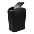 Lata de lixo Tyminin Plastic Swing Lid 16L preta