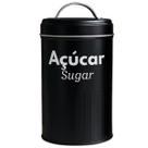 Lata De Metal Com Alça Para Mantimentos 18x10 cm Café e Açucar