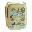 Lata De Metal Retrô Coelhinho Branco Para Doces, Biscoitos E Presentes - Estojo De Armazenamento Lata De Metal Retrô Coelhinho Branco Para Doces, Biscoitos E Presentes - Estojo De Armazenamento