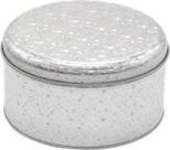 Lata gold redonda and silver