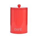 Lata Hermética Café Laranja 11x18x11Cm Metal