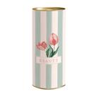 Lata para Presente Rígida - Beauty Tulips - 1 unidade - Cromus - Rizzo