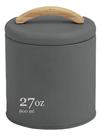 Lata Porta Mantimentos Hermético 0,8l Chumbo Sense Ou Lata Porta Mantimentos Hermético 0,8l Chumbo Sense Ou
