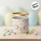 Lata Rígida para Doces e Bombons - Doce Páscoa - 10x7cm - 1 unidade - Cromus - Rizzo