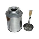 Lata Tampa Rosca Com Pincel 250ml Colas Tintas Artesanato Po