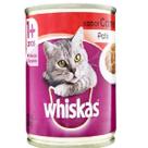 Lata whiskas carne pate 290g para gatos