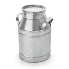 Latão de leite decorativo aço galvanizado 26 cm