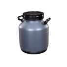 Latão De Leite Milkan Plástico Largo 30l