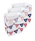 Latas de lixo descartáveis Clean Cubes de 13 galões (pacote com 3)