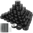Latas de metal de alumínio OBKJJ 60 mL com tampa de rosca, pacote com 96