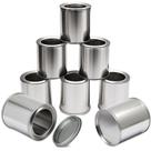Latas para armazenamento de tinta Litoexpe, 8 peças, 0,12 L, conjunto metálico Latas para armazenamento de tinta Litoexpe, 8 peças, 0,12 L, conjunto metálico
