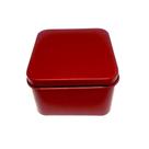 Latinha De Metal Quadrada 6,5x6,5x4cm Vermelho 10un - Art Lille