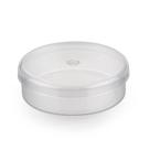 Latinha p/ lembrancinha transparente c/ 10 un