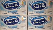 Laundry Flakes, minha marca Jabon Zote Blanco, pacote de 3 (4) x 3 Laundry Flakes, minha marca Jabon Zote Blanco, pacote de 3 (4) x 3