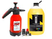 Lava auto v-mol 5l + pulverizador manual 3 em 1 snow foam