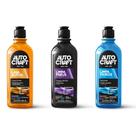 Lava Autos Shampoo+pneu Pretinho e Limpa Vidros Limpeza Lava Autos Shampoo+pneu Pretinho e Limpa Vidros Limpeza