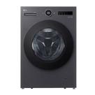 Lava e seca lg smart 95cm com ia 18kg em aço inox preto 127v wd18gnts6b
