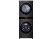 Lava e Seca LG WashTower 17kg Preta Inox 220V WK17BS6A
