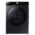 Lava e seca samsung front load 18kg smart com ai wash em aço inox preto 127v wd18t6500gv/az