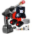 Lava Jato Portátil 48V Sem Fio Recarregável 2 Baterias Bivolt Lavadora para Carro e Moto
