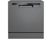 Lava Loucas 8 Servicos 220v Midea Dwa08s2 Cinza