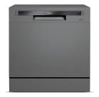 Lava Loucas 8 Servicos Cinza 127v Midea Dwa08s1 Cinza