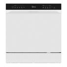 Lava Louças Midea 8 Serviços MDWTF08W1 com Função Touch Plus e Programa Rápido 30' Branca 110V