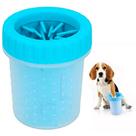 Lava Patas de Silicone Para Cães e Gatos AZUL tamanho M CBRN20690